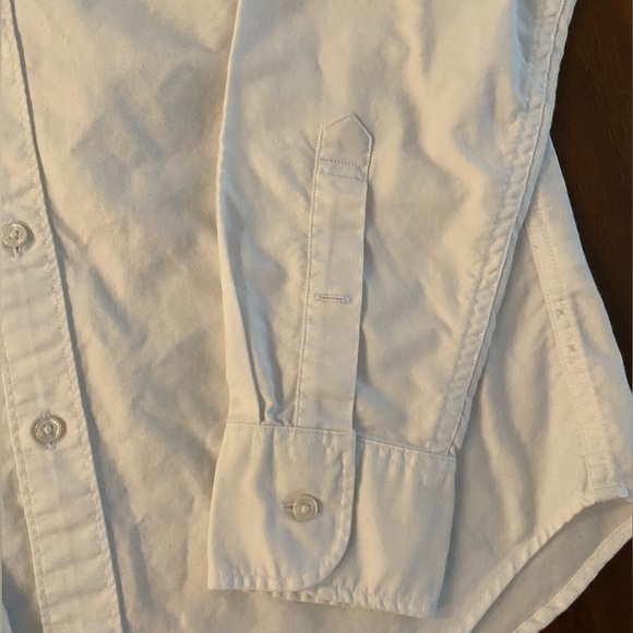 J. Crew Men’s Slim-fit White Oxford Shirt - Picture 4 of 6